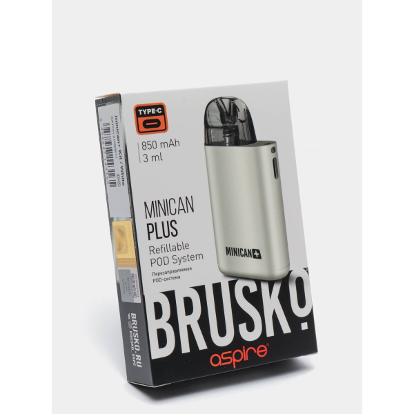 Brusko MINICAN plus (850 мАч, Серый) в Новосибирске