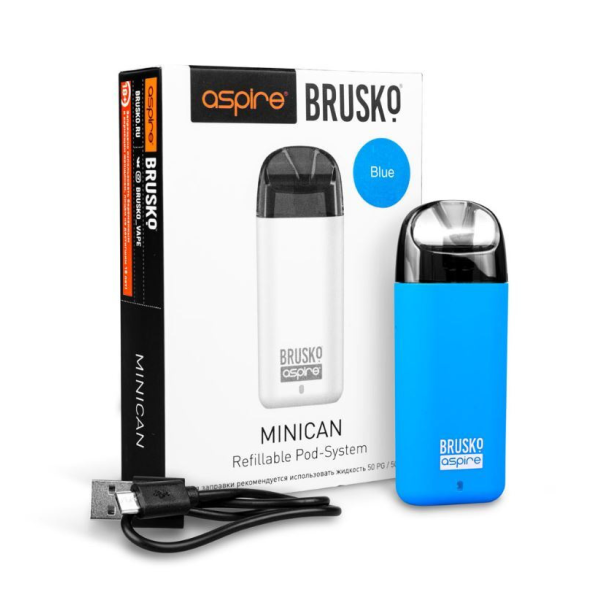 Brusko MINICAN plus (850 мАч, Синий) в Новосибирске