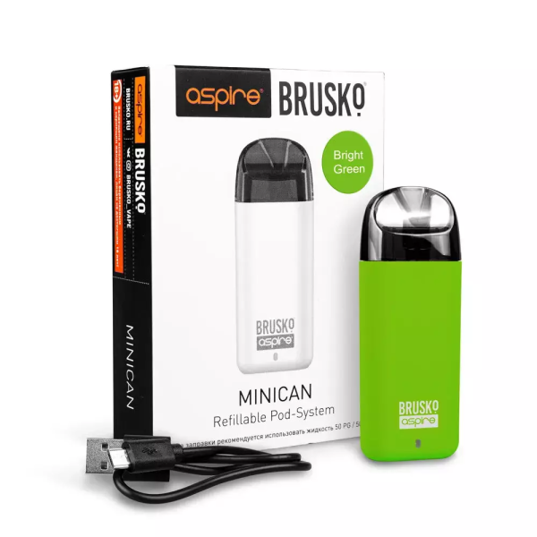 Brusko MINICAN (350 мАч, Зеленый) в Новосибирске