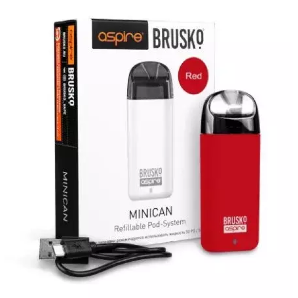 Brusko MINICAN (350 мАч, Красный) в Новосибирске