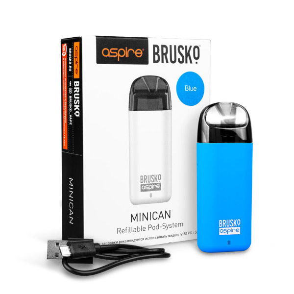 Brusko MINICAN (350 мАч, Синий) в Новосибирске