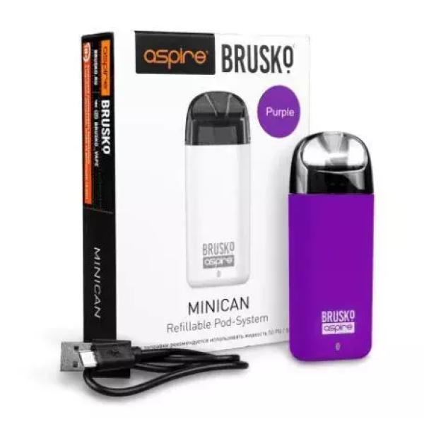 Brusko MINICAN (350 мАч, Фиолетовый) в Новосибирске