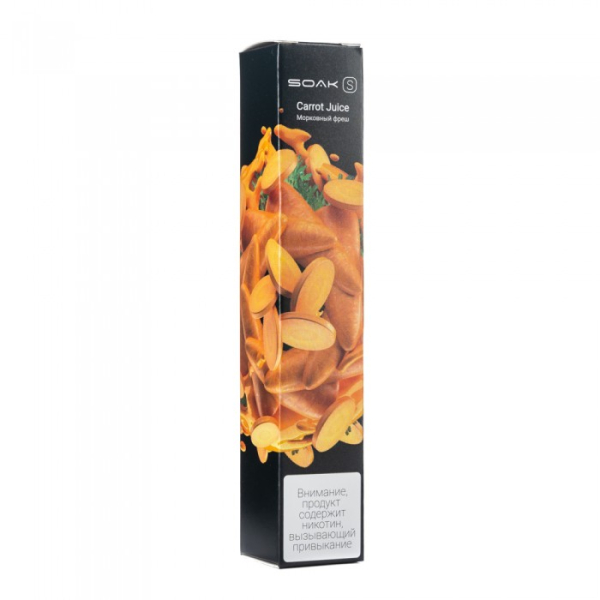 SOAK S Carrot Juice (Морковный фреш), 2500 тяг в Новосибирске