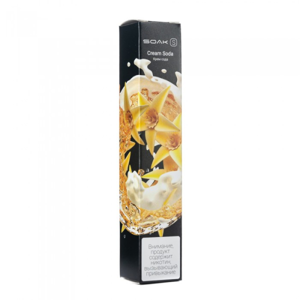 SOAK S Cream Soda (Крем сода), 2500 тяг в Новосибирске
