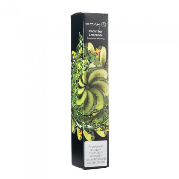 SOAK S Cucumber Lemonade (Огуречный лимонад), 2500 тяг в Новосибирске