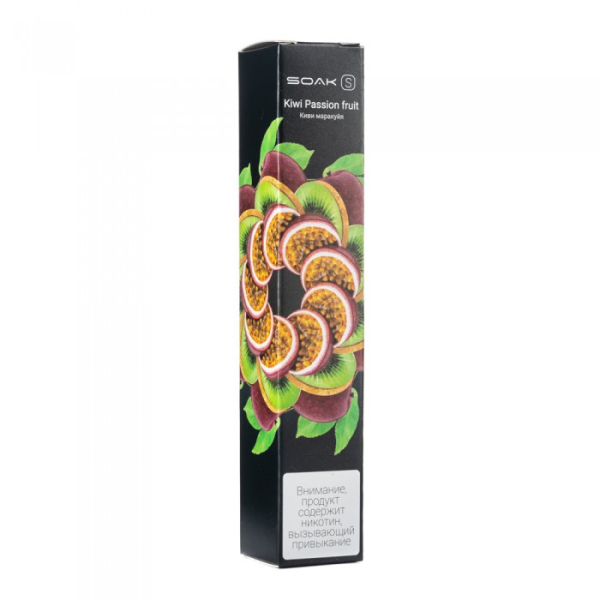 SOAK S Kiwi Passion fruit (Киви маракуйя), 2500 тяг в Новосибирске
