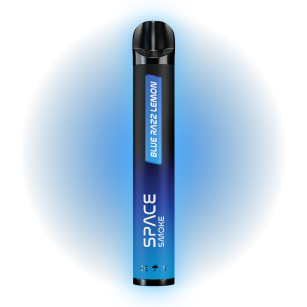 Space Smoke Stick Blue razz lemon, 1200 тяг в Новосибирске