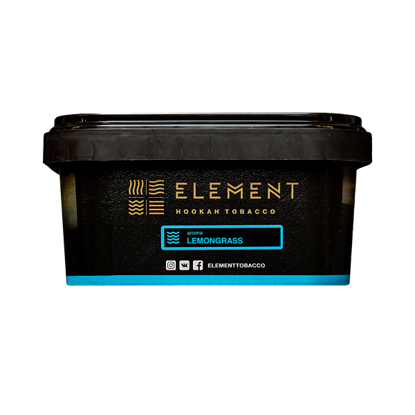 Табак Element Water Lemongrass 200 грамм в Новосибирске