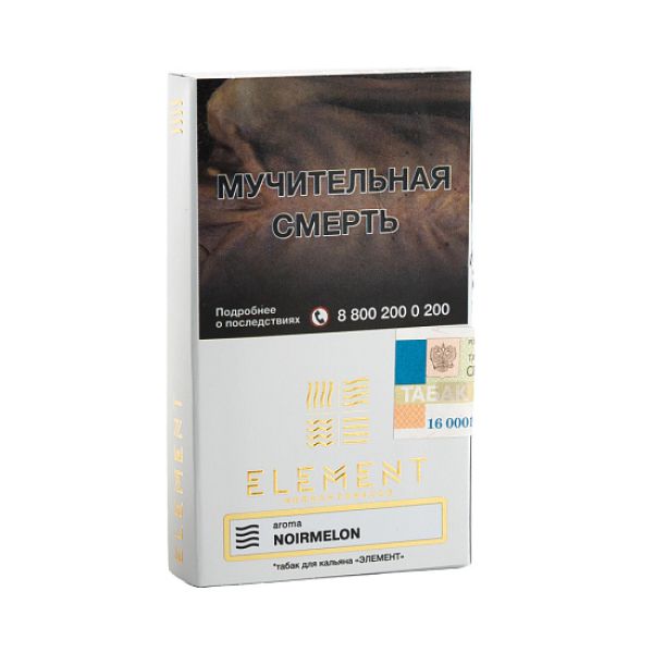 Табак ELEMENT ВОЗДУХ NOIRMELON 25 гр в Новосибирске