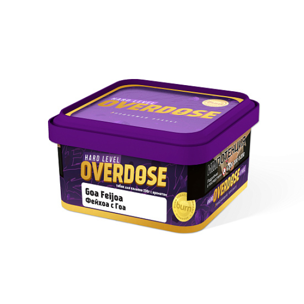 Табак OVERDOSE GOA FEIJOA 200 гр в Новосибирске