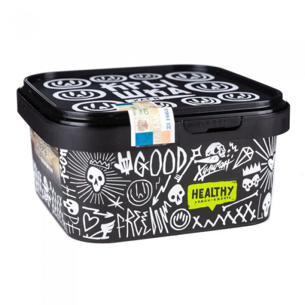 Табак Хулиган Healthy (Лимон имбирь) 200 гр в Новосибирске