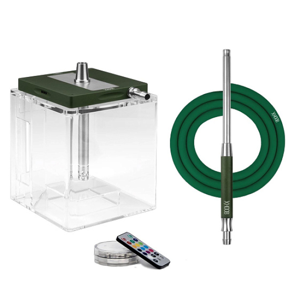 Кальян Hoob ATOM BRITISH RACING GREEN в Новосибирске