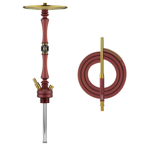 Кальян HOOB Mars Mini Wine Red (72 см) в Новосибирске