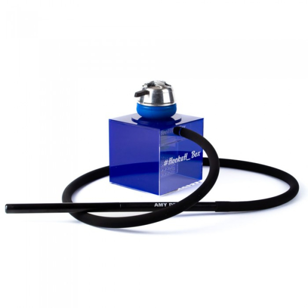Кальян Hookah Box Blue синий (20 см) в Новосибирске