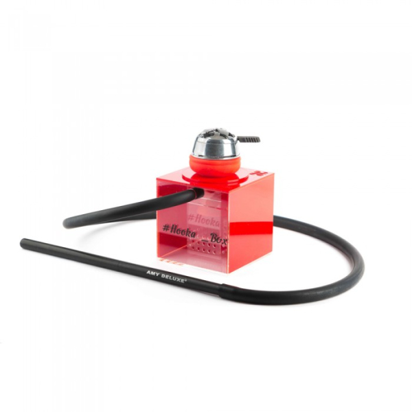 Кальян Hookah Box Red красный (20 см) в Новосибирске