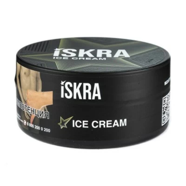 Табак Iskra Ice Cream (Сливочное мороженое) 100 гр в Новосибирске