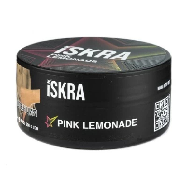 Табак Iskra Pink Lemonade (Малиновый лимонад) 100 гр в Новосибирске