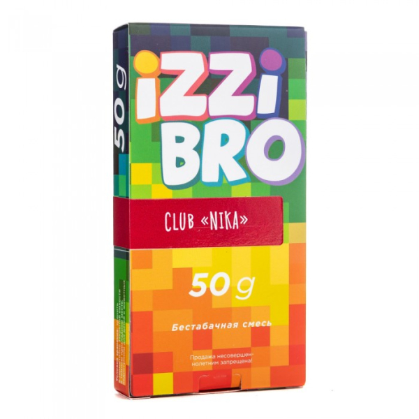 Смесь IZZIBRO CLUB Nika (Клубника) 50 гр в Новосибирске