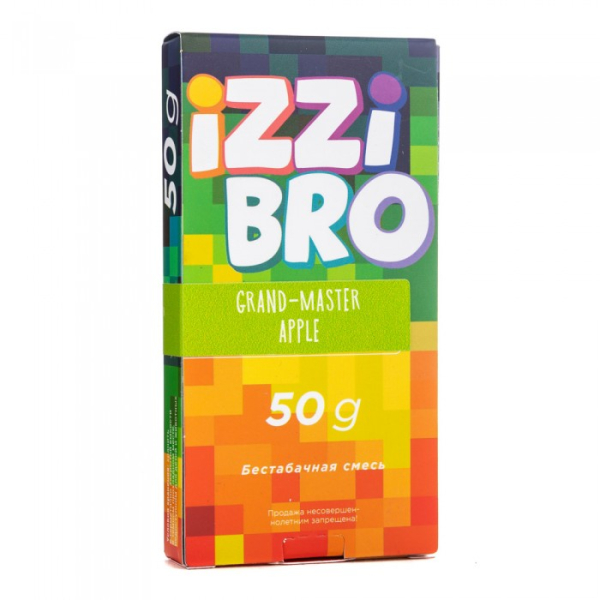Смесь IZZIBRO GRAND master Apple (Ледяное Зеленое Яблоко) 50 гр в Новосибирске