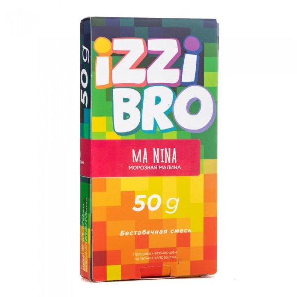 Смесь IZZIBRO MA Nina (Морозная малина) 50 гр в Новосибирске