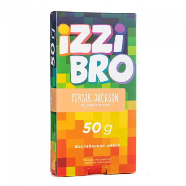 Смесь IZZIBRO Persik JACKSON (Ледяной Персик) 50 гр в Новосибирске