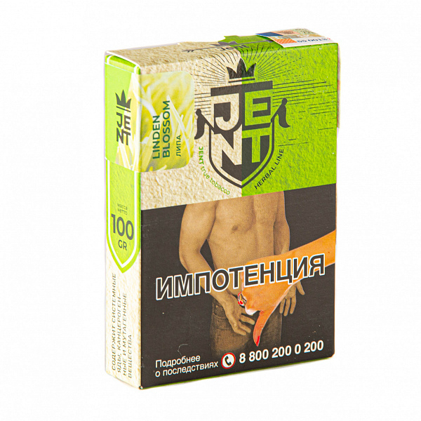 Табак Jent Herbal Linden Blossom (Липа) 100 гр в Новосибирске