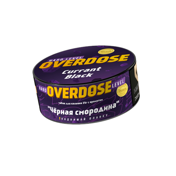 Табак OVERDOSE CURRANT BLACK 25 гр в Новосибирске