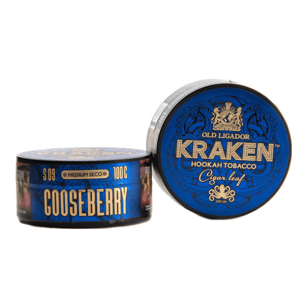 Табак Kraken Medium Seco Goozeberry (Крыжовник) 100 гр в Новосибирске