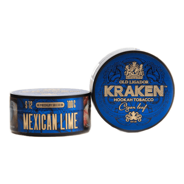 Табак Kraken Medium Seco Mexican lime (Мексиканский лайм) 100 гр в Новосибирске