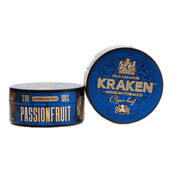 Табак Kraken Medium Seco Passion Fruit (Маракуйя) 100 гр в Новосибирске