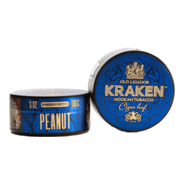 Табак Kraken Medium Seco Peanut (Арахис) 100 гр в Новосибирске