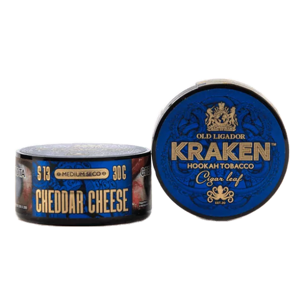 Табак Kraken Medium Seco Cheddar Cheese (Сыр Чеддер) 30 гр в Новосибирске