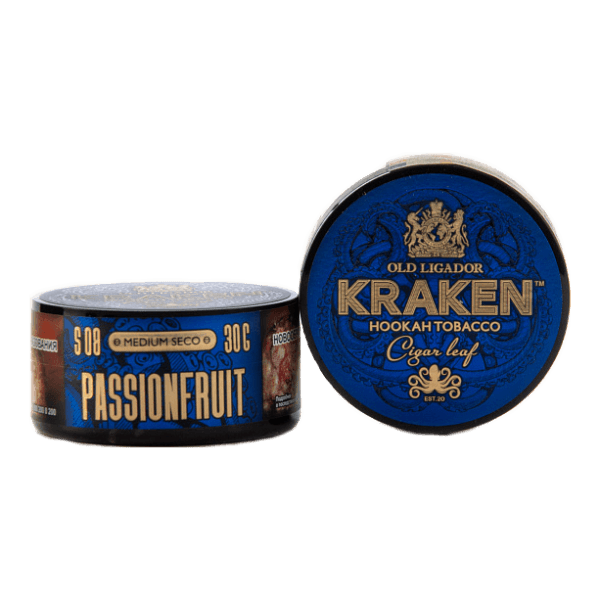 Табак Kraken Medium Seco Passion Fruit (Маракуйя) 30 гр в Новосибирске