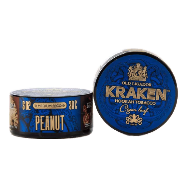Табак Kraken Medium Seco Peanut (Арахис) 30 гр в Новосибирске