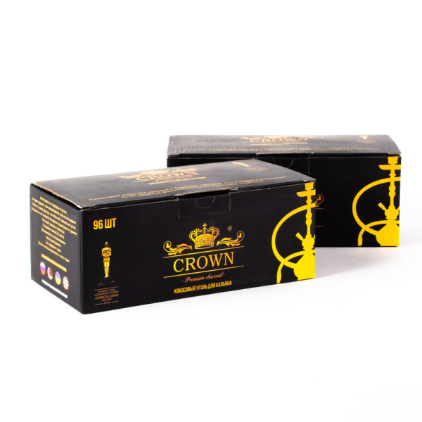 Уголь Crown Кокосовый 96 Шт (22 Мм) в Новосибирске