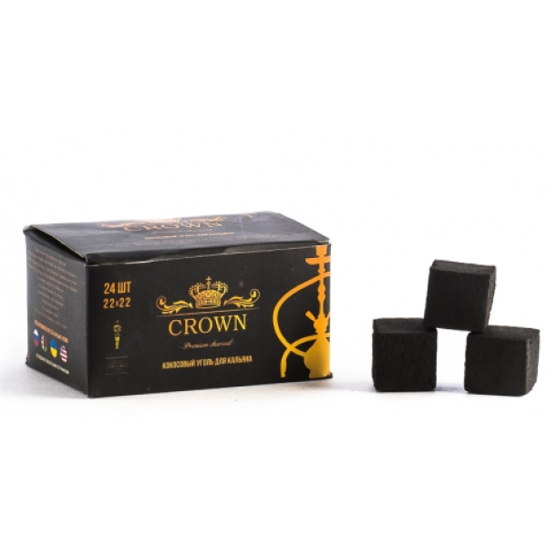 Уголь Crown Кокосовый 24 Шт (22 Мм) в Новосибирске