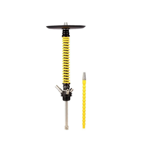 Кальян Mamay Customs Coilovers v12 Желтый/Черный в Новосибирске