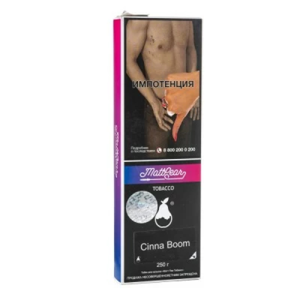 Табак MattPear Cinna Boom (Корица Персик) 250 гр в Новосибирске