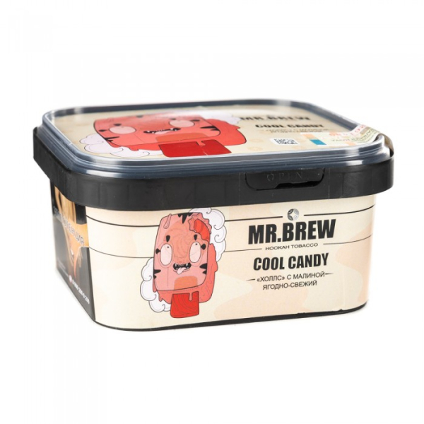 Табак Mr Brew Cool Candy (Малиновый холлс) 200 гр в Новосибирске