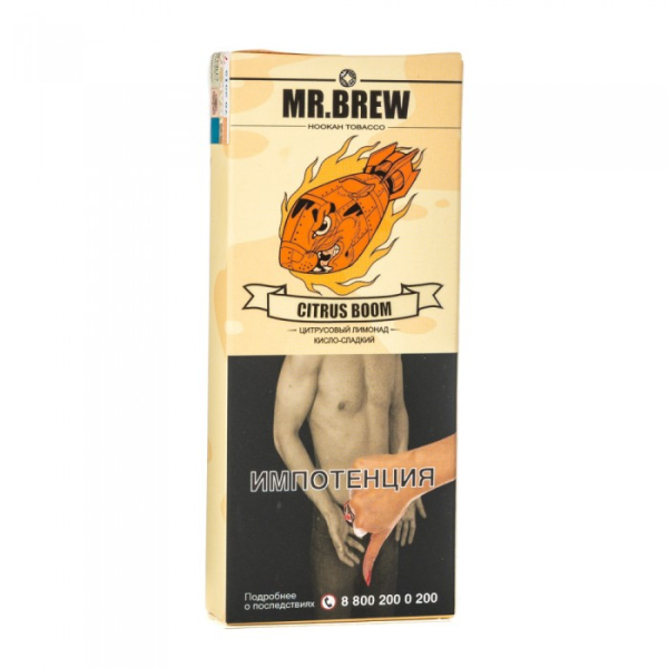 Табак Mr Brew Citrus Boom (Цитрусовый лимонад) 40 гр в Новосибирске