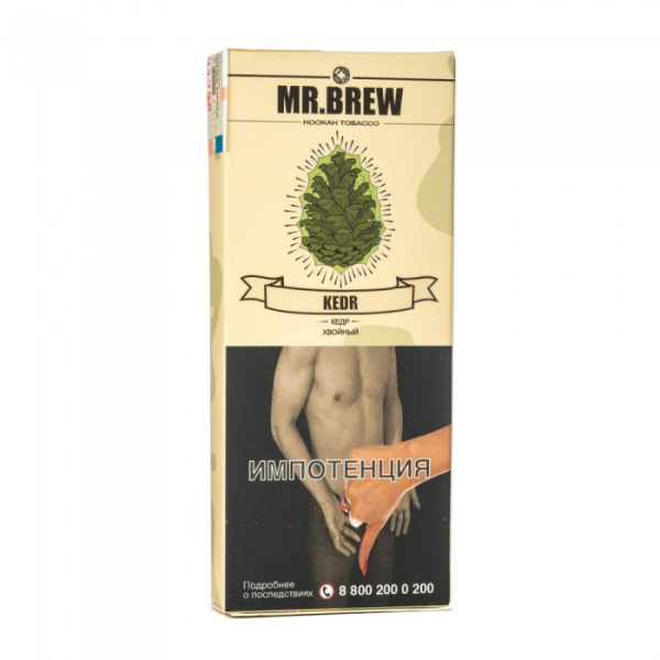 Табак Mr Brew Kedr (Кедровые шишки) 40 гр в Новосибирске