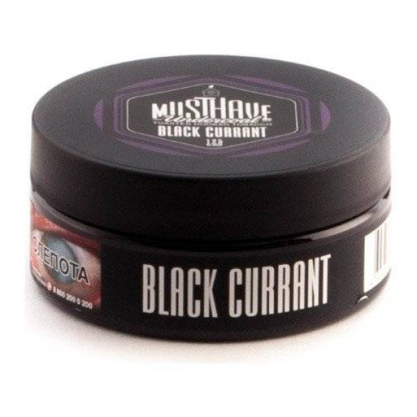 Табак Must Have Black Currant 125 грамм в Новосибирске