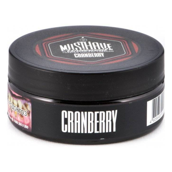 Табак Must Have Cranberry 125 грамм в Новосибирске