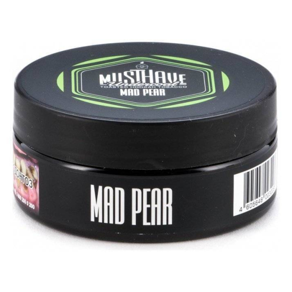 Табак Must Have Mad Pear 125 грамм в Новосибирске