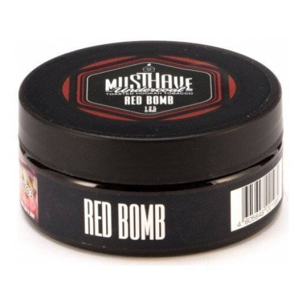 Табак Must Have Red Bomb 125 грамм в Новосибирске