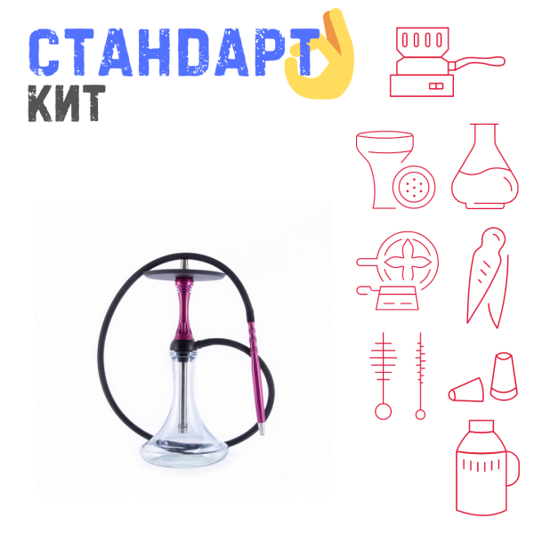 Набор с кальяном  Alpha Hookah X Harley СТАНДАРТ в Новосибирске