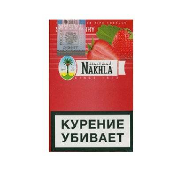 Кальянный табак Nakhla New Клубника 50 гр в Новосибирске