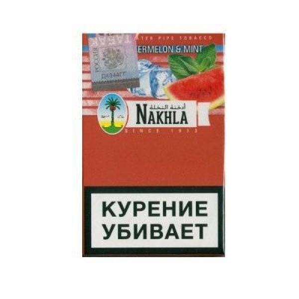 Табак Nakhla New Арбуз с мятой 50 гр в Новосибирске