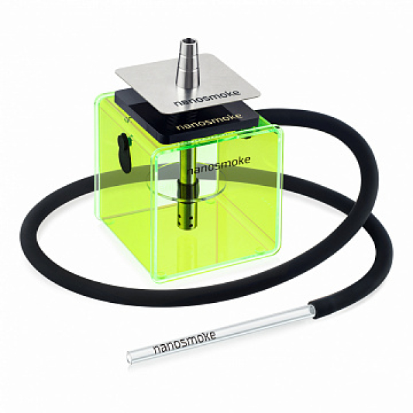 Кальян Nanosmoke box acid (салатовый, 23 см) в Новосибирске