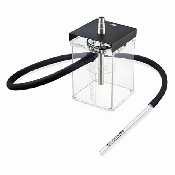Кальян Nanosmoke box pro light (прозрачный, 19 см) в Новосибирске